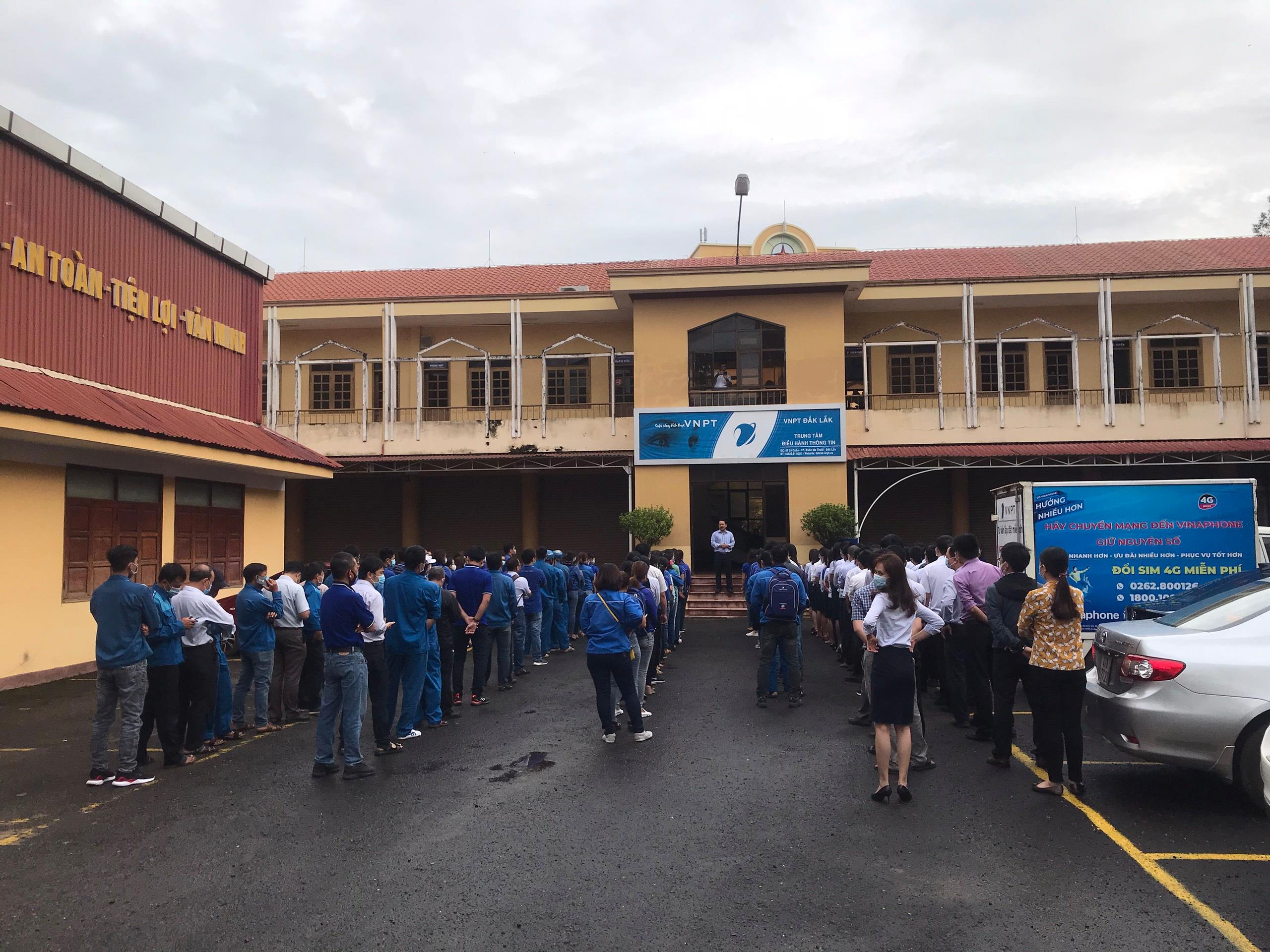VNPT Địa bàn Đắc Lắk hừng hực khí thế ra quân bán hàng VNPT Địa bàn Đắc Lắk hừng hực khí thế ra quân bán hàng